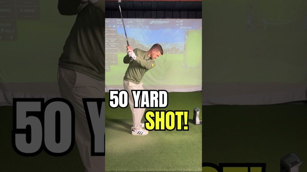 DON’T share this 50 YARD shot secret with anyone else 🤫 #alexelliottgolf #golfadvice #simplegolf
