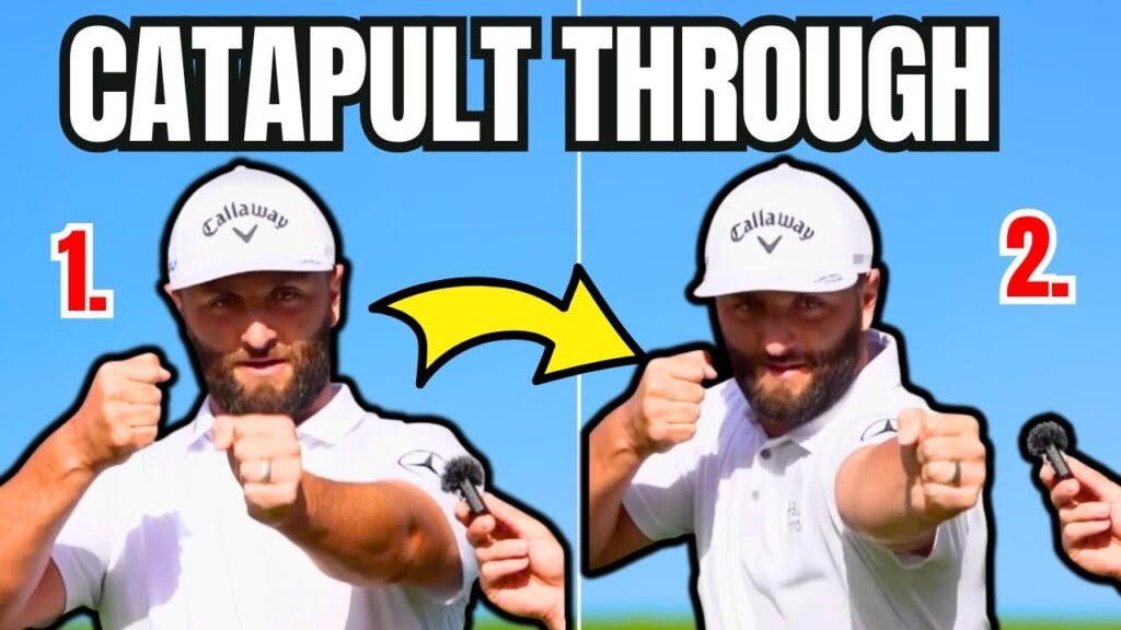 Jon RAHM explains PERFECTLY how to hit your IRONS WITH POWER