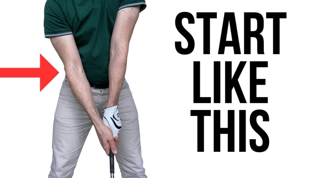 Starting With Your Right Arm Like This Makes the Swing Way Easier